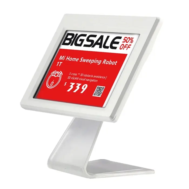 Suporte de mesa para etiqueta de preço digital