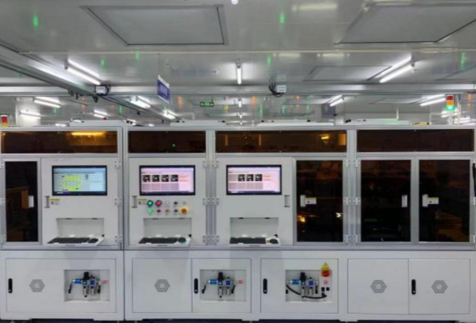 Inspeção óptica automatizada de módulos de display de papel eletrônico